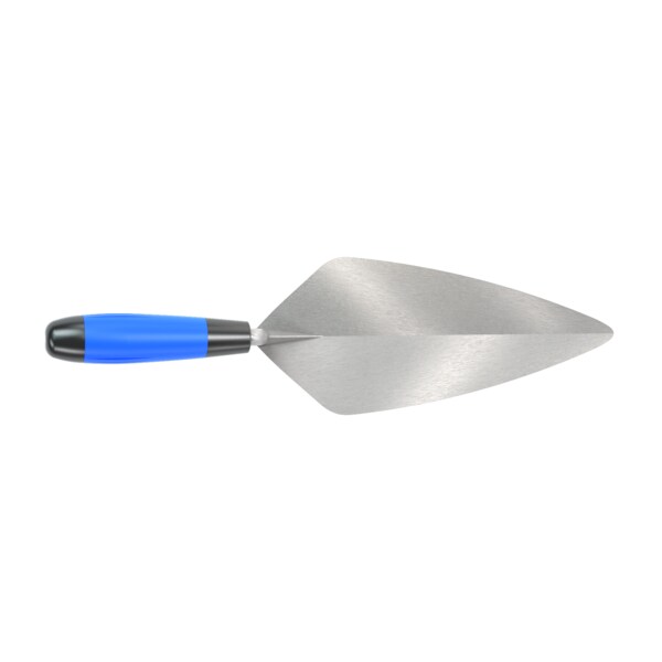 Bon 72-259 Brick Trowel, Carbon Steel Nl 11" Comfort Grip Handle